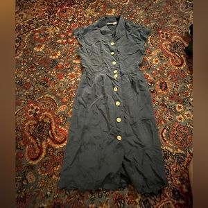 Vintage collared dress, buttery soft